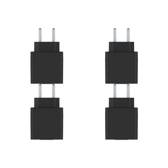 Kit C/4 - Plug Protetor De Tensao Qualitronix 2 Polos 10A...