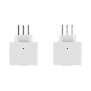 Kit C/2 - Plug Protetor De Tensao Qualitronix 2 Polos + T...