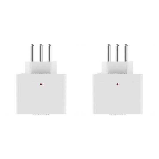 Kit C/2 - Plug Protetor De Tensao Qualitronix 2 Polos + T...