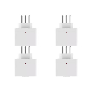 Kit C/4 - Plug Protetor De Tensao Qualitronix 2 Polos + T...