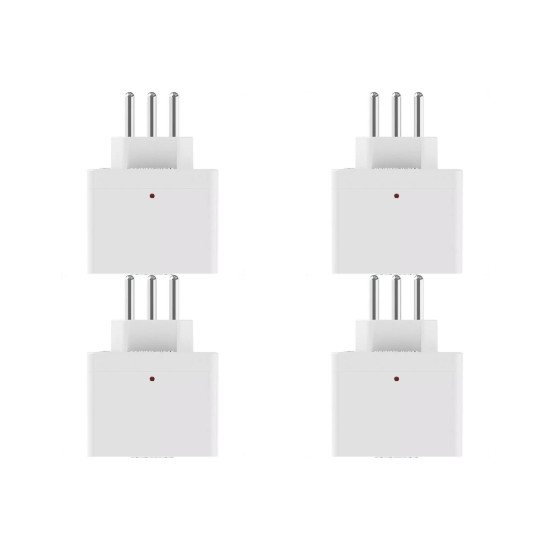 Kit C/4 - Plug Protetor De Tensao Qualitronix 2 Polos + T...