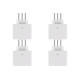 Kit C/4 - Plug Protetor De Tensao Qualitronix 2 Polos + T...