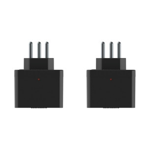 Kit C/2 - Plug Protetor De Tensao Qualitronix 2 Polos + T...