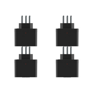 Kit C/4 - Plug Protetor De Tensao Qualitronix 2 Polos + T...