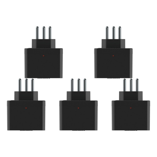 Kit C/5 - Plug Protetor De Tensao Qualitronix 2 Polos + T...