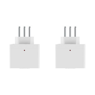 Kit C/2 - Plug Protetor De Tensao Qualitronix 2 Polos + T...