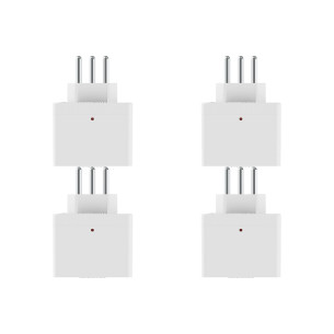 Kit C/4 - Plug Protetor De Tensao Qualitronix 2 Polos + T...