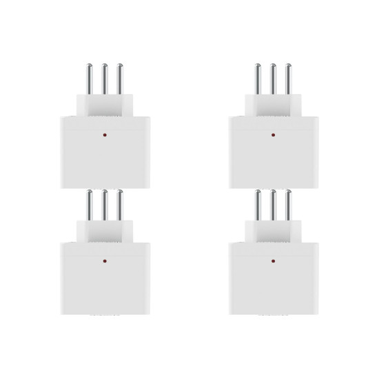 Kit C/4 - Plug Protetor De Tensao Qualitronix 2 Polos + T...