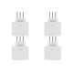 Kit C/4 - Plug Protetor De Tensao Qualitronix 2 Polos + T...