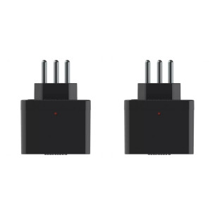 Kit C/2 - Plug Protetor De Tensao Qualitronix 2 Polos + T...