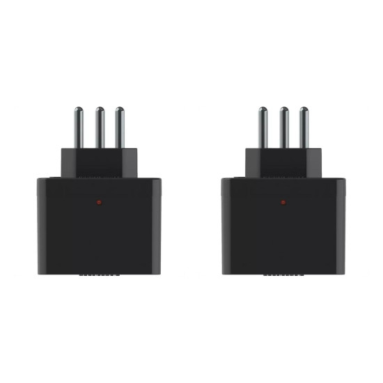 Kit C/2 - Plug Protetor De Tensao Qualitronix 2 Polos + T...