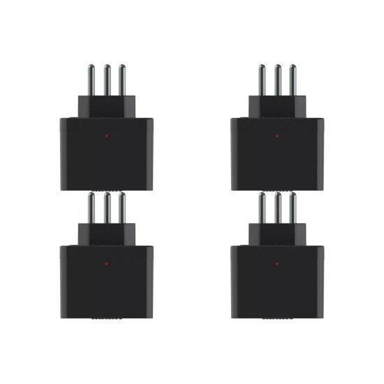 Kit C/4 - Plug Protetor De Tensao Qualitronix 2 Polos + T...