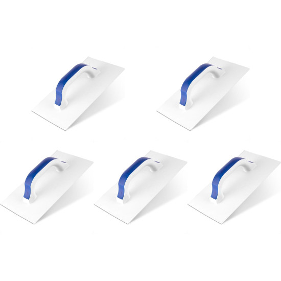 Kit C/5 - Desempenadeira Pvc Roma Grafiato 14 X 27Cm - 590 L