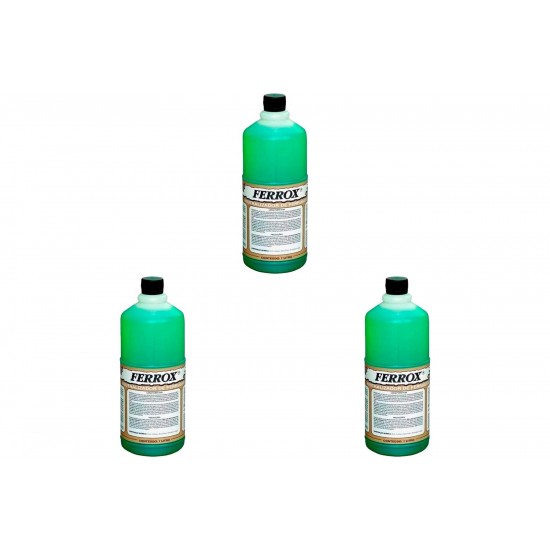 Kit C/3 - Removedor Ferrugem Ferrox 1000 Ml