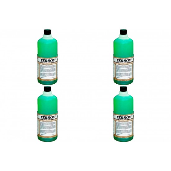 Kit C/4 - Removedor Ferrugem Ferrox 1000 Ml