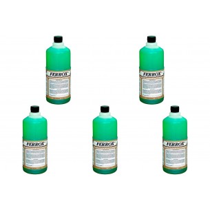 Kit C/5 - Removedor Ferrugem Ferrox 1000 Ml