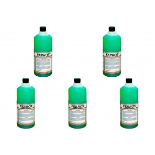 Kit 5 Unid. Removedor Ferrugem Ferrox 1000 Ml