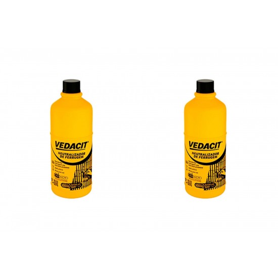 Kit C/2 - Removedor Neutralizador Convertedor. Ferrugem 5... Kit C/2 - Removedor Neutralizador Convertedor. Ferrugem 5...
