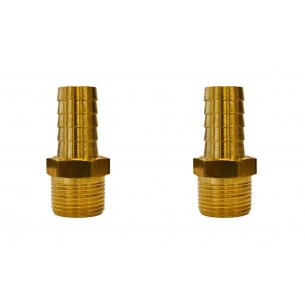 Kit C/2 - Adaptador Espigao Fixo Macho Garden 3/4X3/4