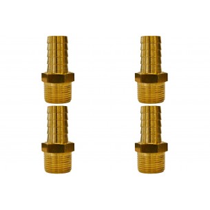 Kit C/4 - Adaptador Espigao Fixo Macho Zafinat 3/4 X3/4