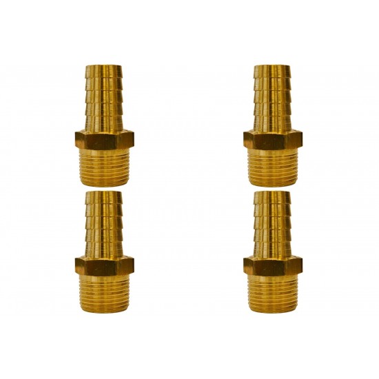 Kit C/4 - Adaptador Espigao Fixo Macho Zafinat 3/4 X3/4