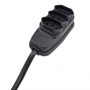 Extensao Fiolux Connect 2P+T 10M Preto 